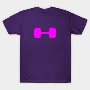 pink fitness shirt for body builders T-Shirt